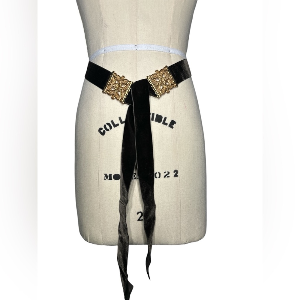 Vintage Velvet Belt